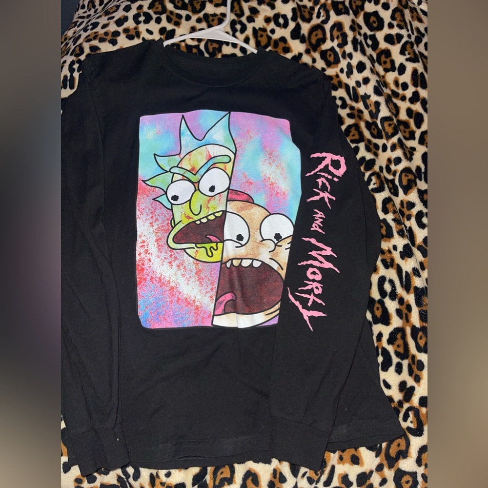 Spencers rick and morty long sleeve
